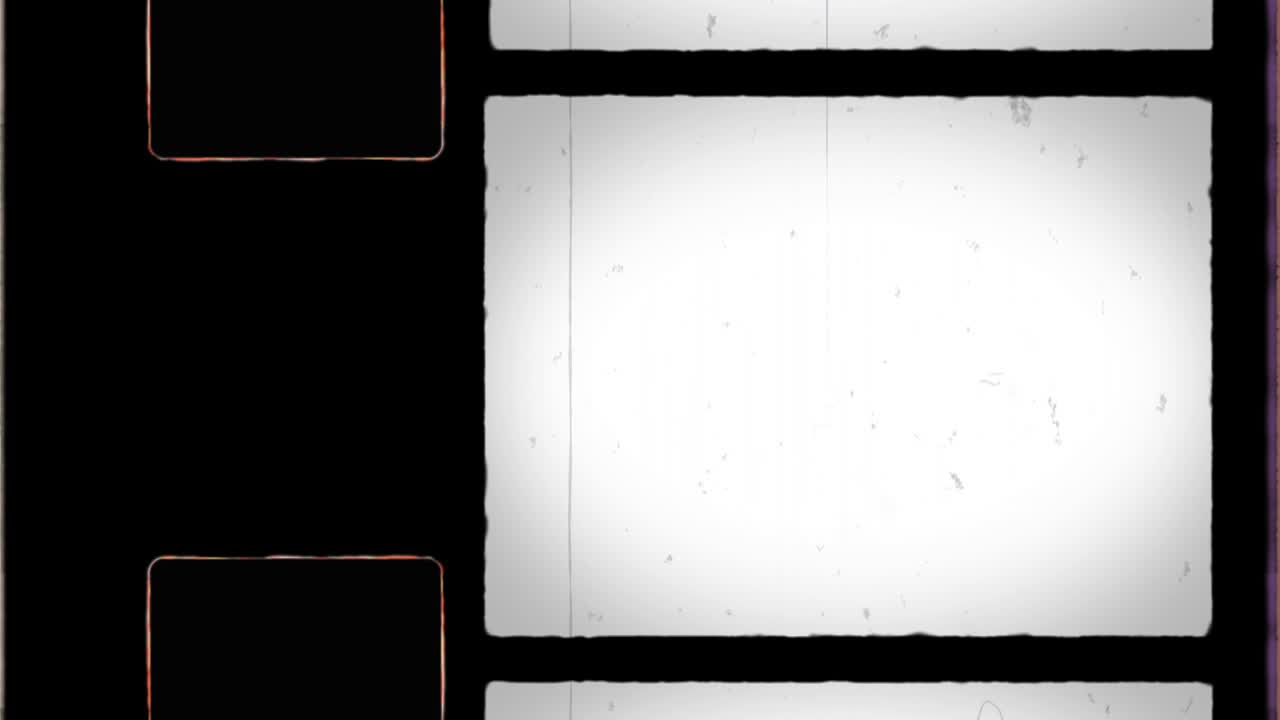 8mm 필름 프레임 4k 스프로켓 구과 소음, 먼지, 머리카락, 터