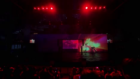 immersive water show with stunning visual effects