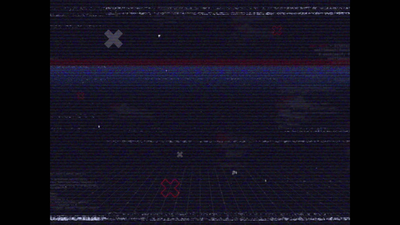 animación del procesamiento de datos con chisporroteo en el fondo