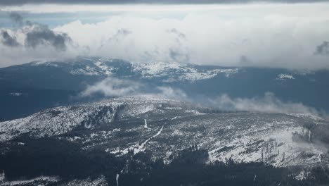 invierno en los alpes austriacos
