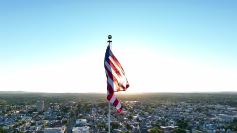 american flag waves in wind-1