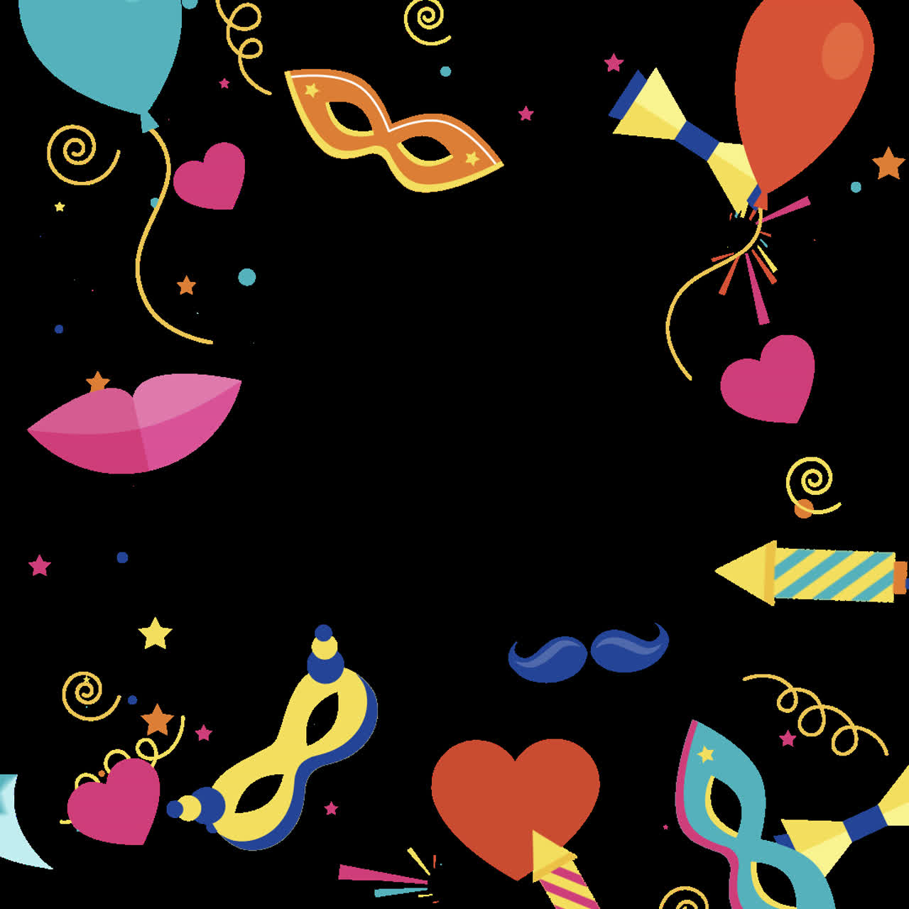 Colorful Party Decoration