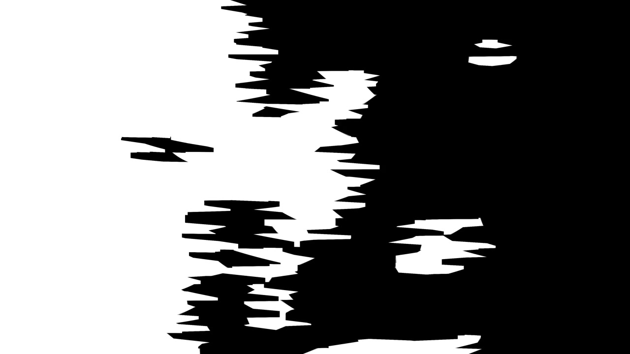 Effetto di transizione astratto a inchiostro bianco e nero.
