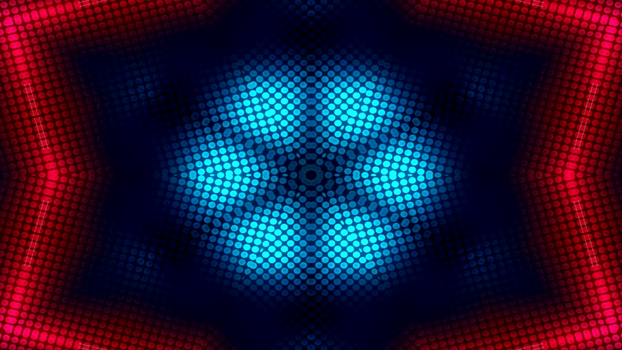 patrón kaleidoscópico abstracto