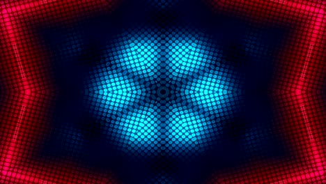 patrón kaleidoscópico abstracto