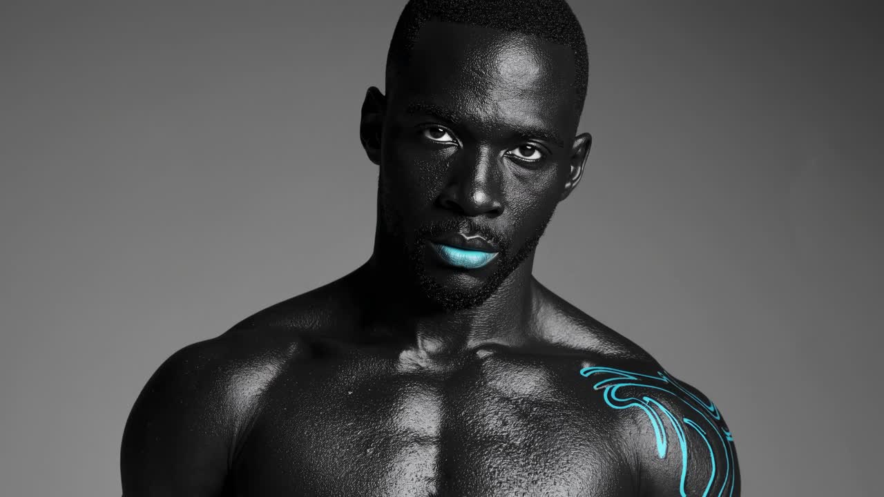 Stylish Black Man Portrait