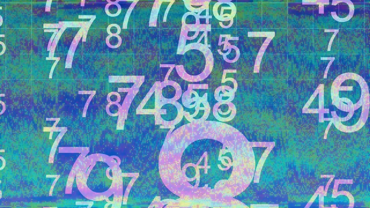 texto económico contra un fondo azul abstracto