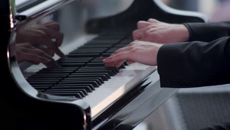 pianist playing the piano