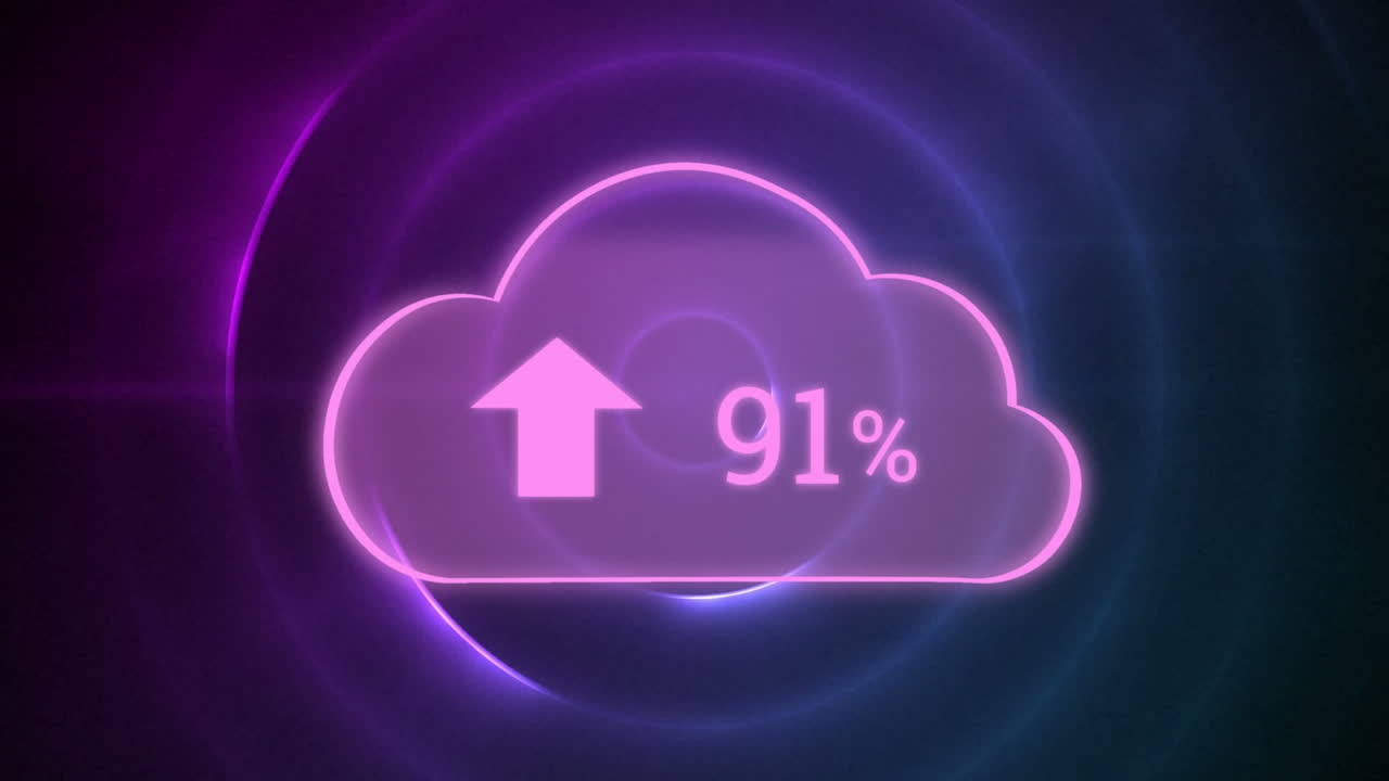 디지털 클라우드에 업로드합니다.