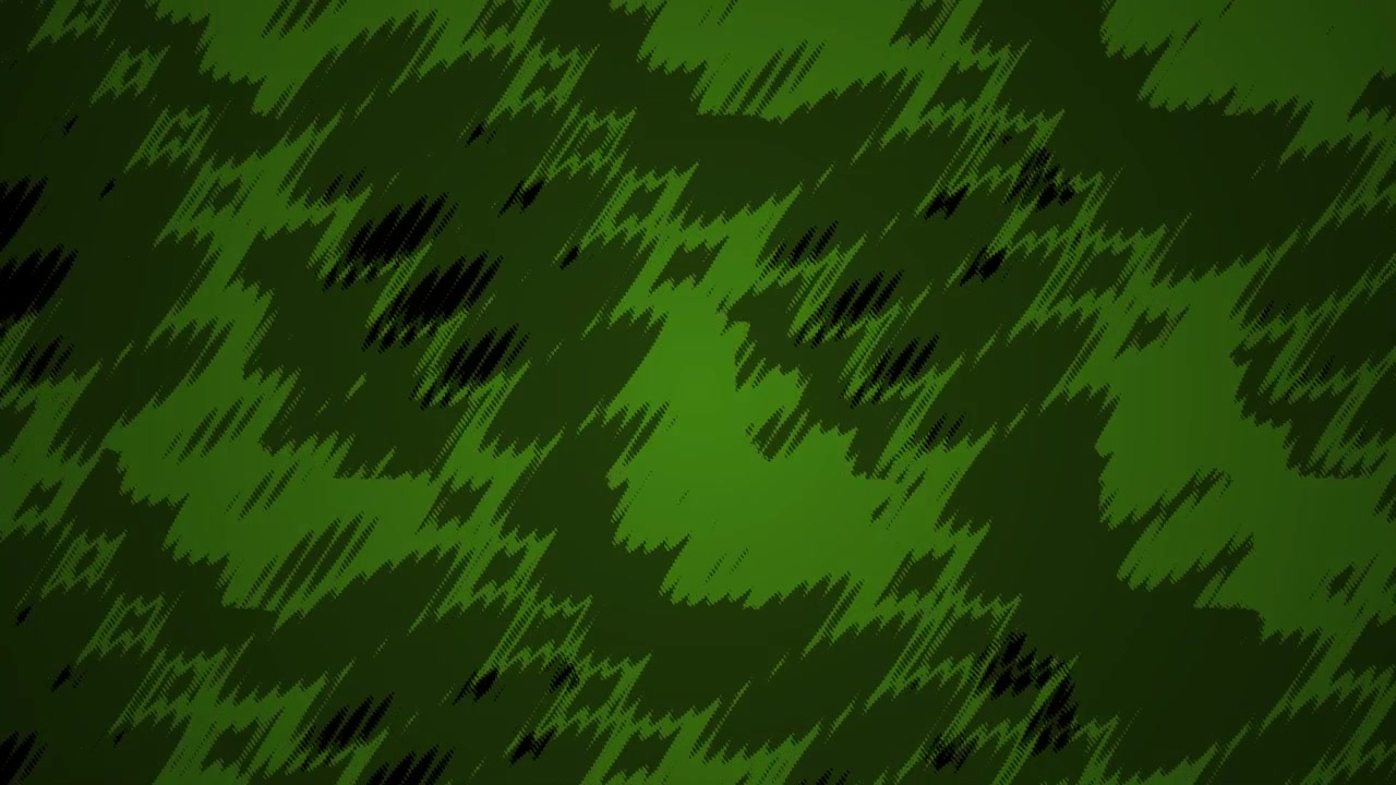 Sfondo con texture animata astratta verde e nera
