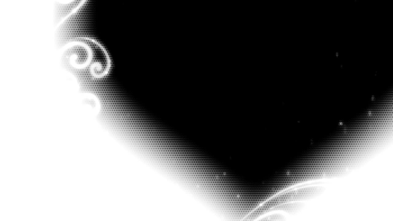 결혼식 을 위해 컴퓨터 로 생성 된 애니메이션 동작 배경