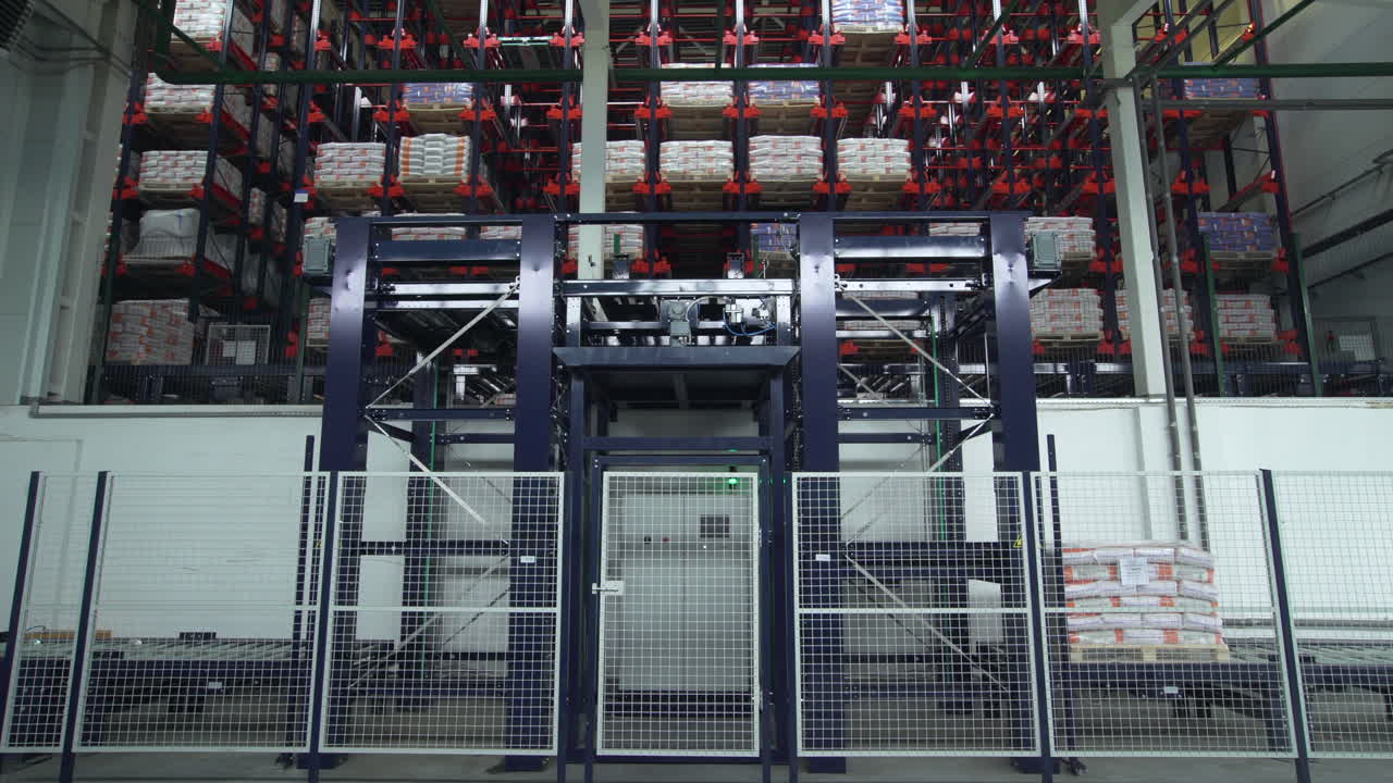 Automated Warehouse Storage and Retrieval System