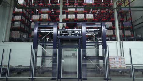 sistema automatizado de almacenamiento y recuperación de almacenes