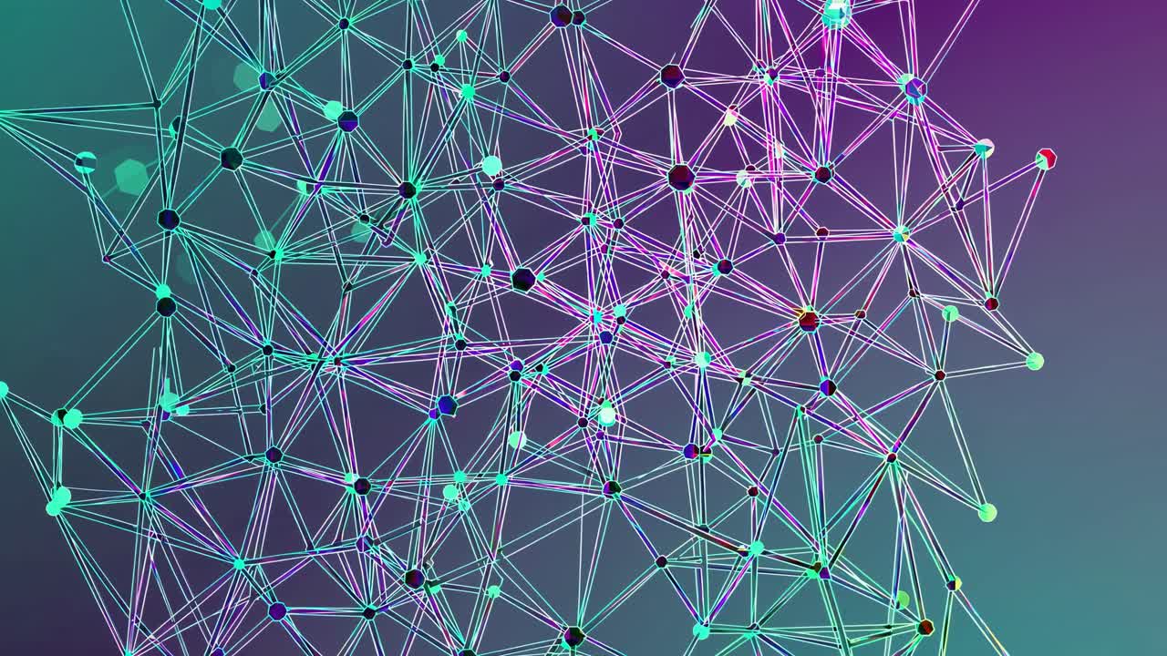 diseño abstracto de la red