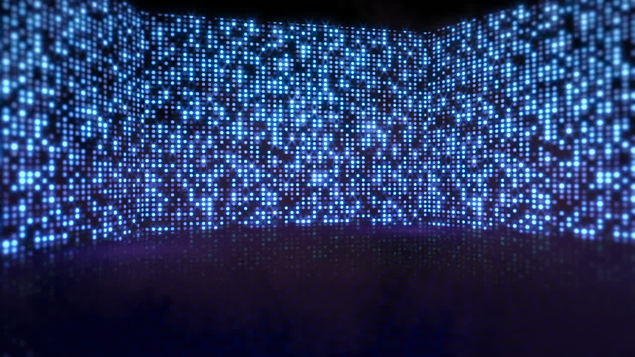 有色彩的迪斯科灯与抽象的背景 1