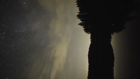 Vía-Láctea-En-El-Oscuro-Cielo-Nocturno