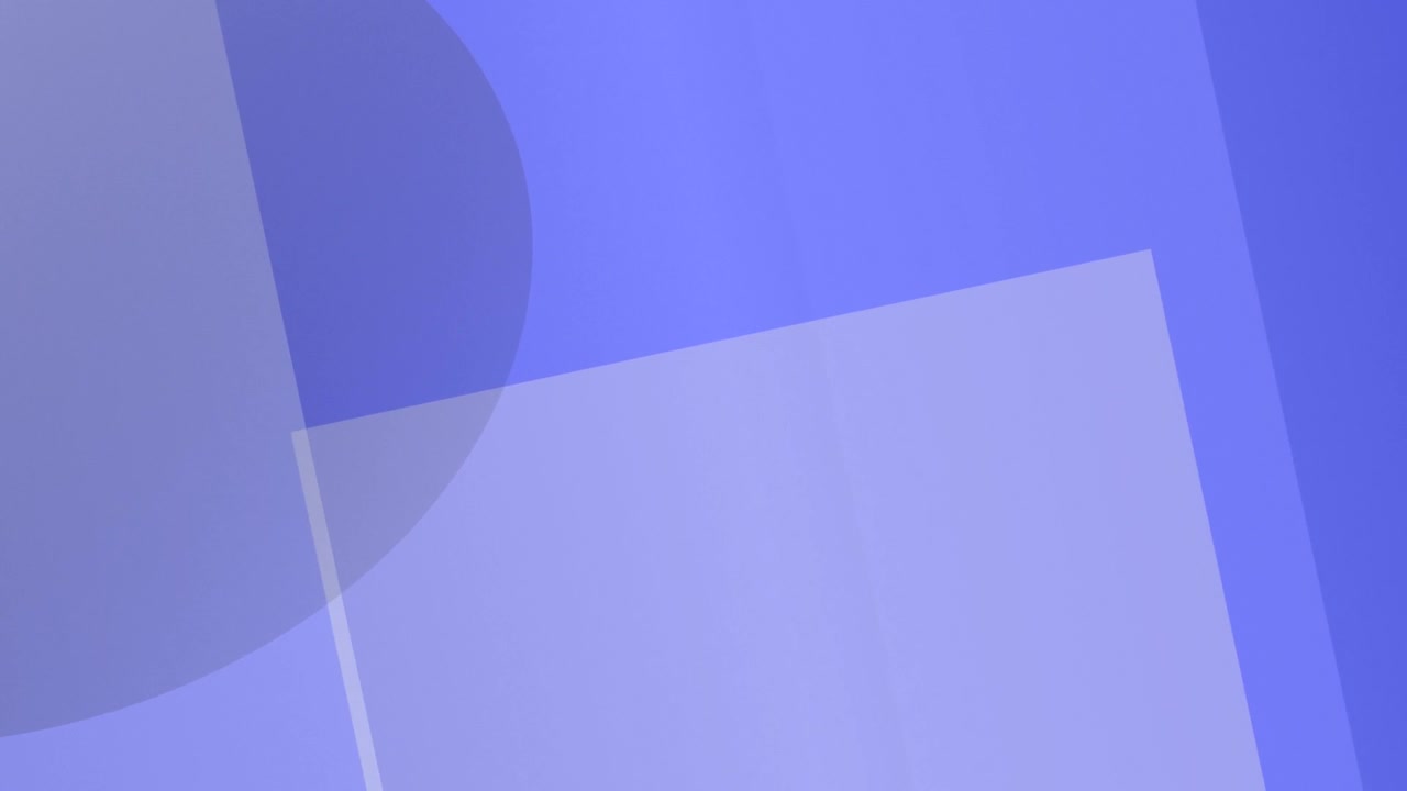 Fundo Abstrato em Movimento com Formas Geométricas Sobrepostas em Azul.