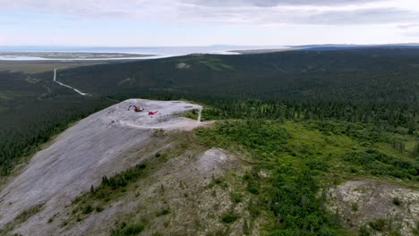 cantera y trituradora de roca en koyuk alaska