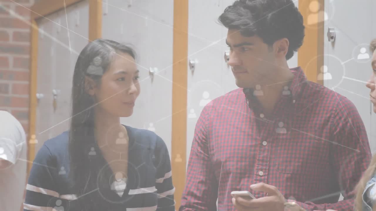 학생들에 대한 연결 네트워크의 활성화