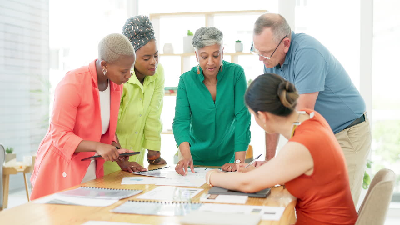 reunião, colaboração e planeamento