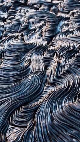 abstract metallic wavy pattern