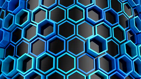 background of hexagons