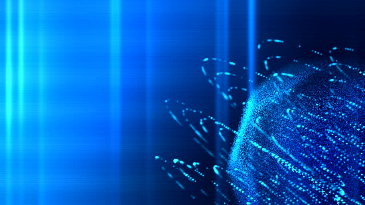 Connection network technology design background video