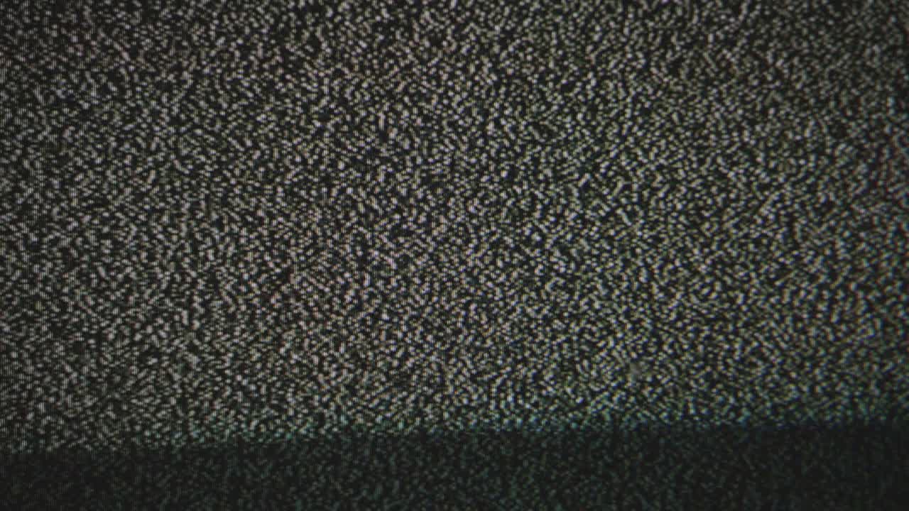 Tv Noise no signal Loop