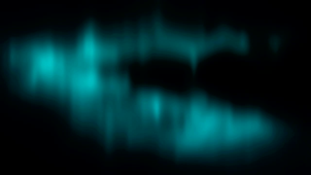 Arctic bright northern light on black background.