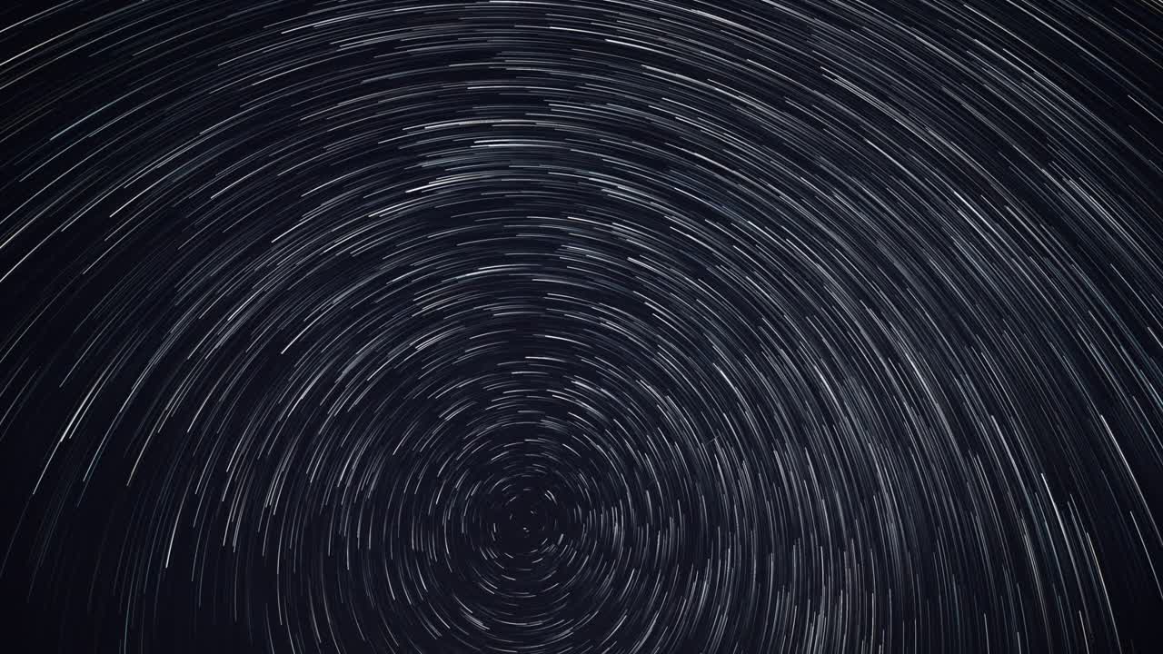 밤에 별이 빛나는 하늘