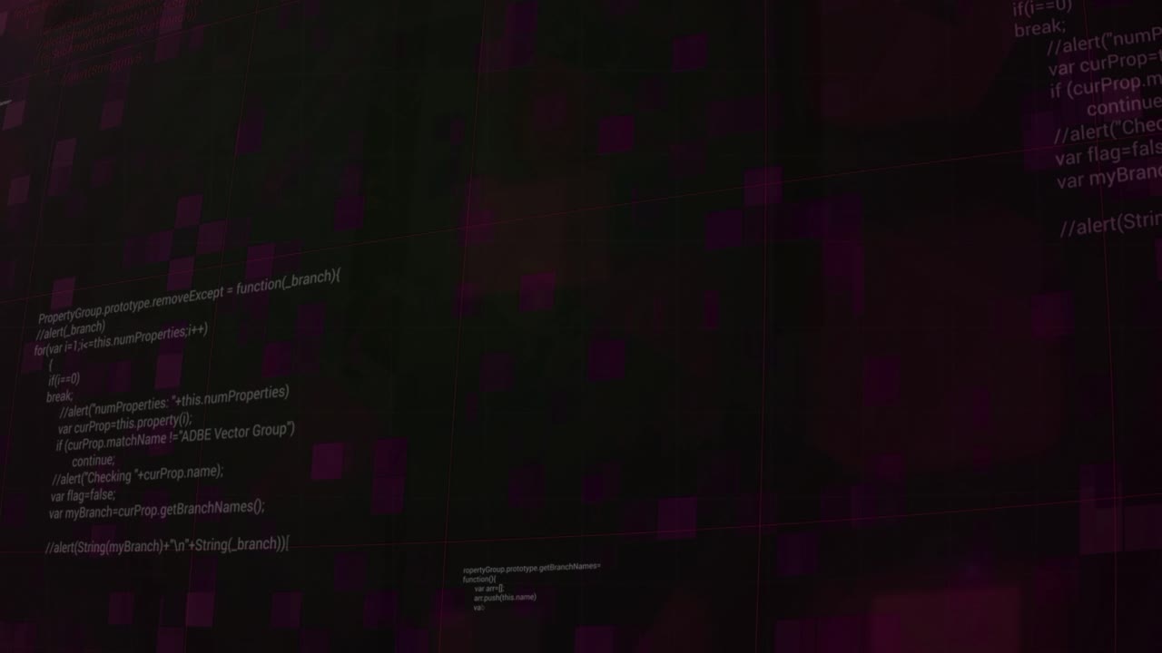 visualización de códigos de computadora