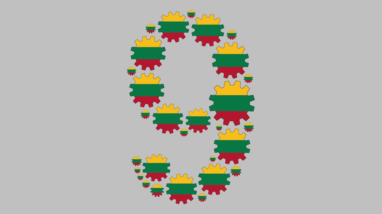 número nueve lituano