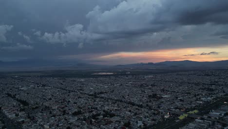 ecatepec aerial panorama and its integration in the cdmx metro area