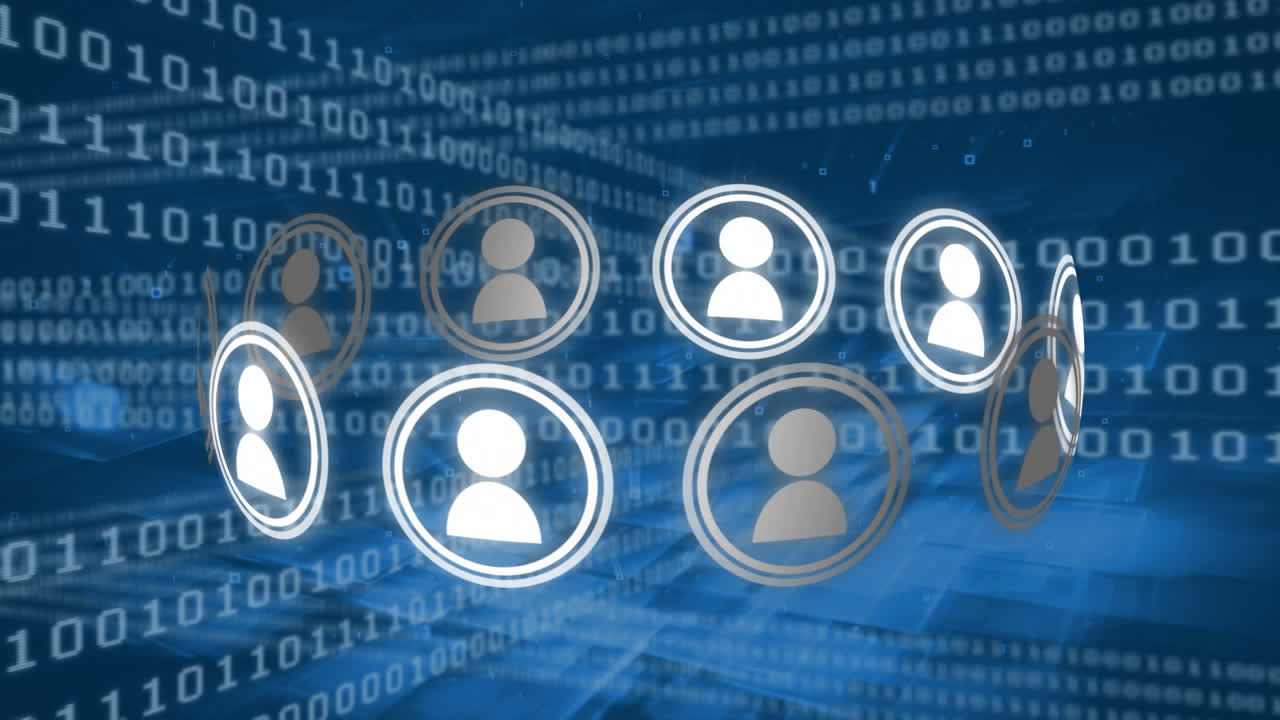 Social media connection and binary codes