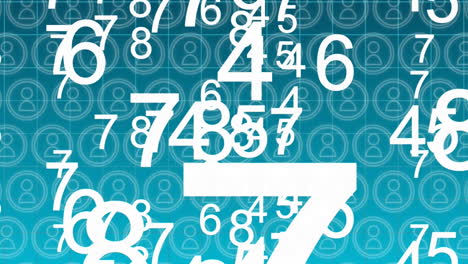 Social media connection and numbers
