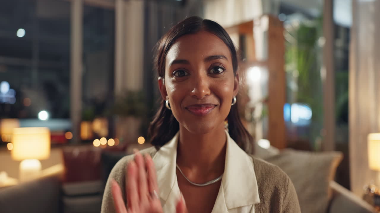 retrato de una mujer sonriente