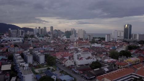 Antena:-Ciudad-De-Penang-En-Malasia