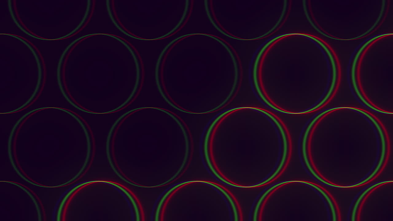 patrón de círculo colorido que recuerda a una puesta de sol