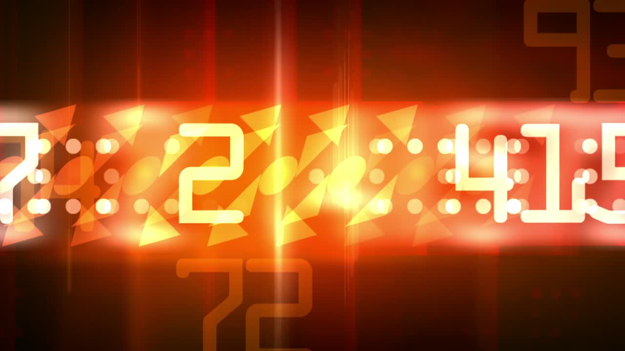 疯狂的红色 狂热的电影数字序列