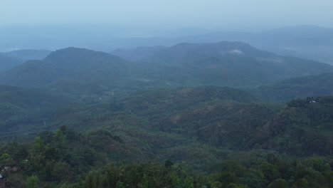 drone video shot of hilly areas of nagaland