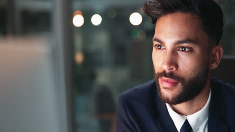 portrait of a confident businessman in a suit