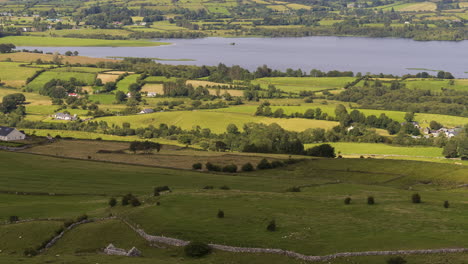 time lapse of rural agricultural nature landscape during the day in ireland