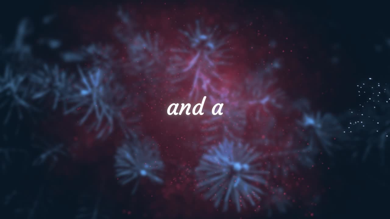 pantalla de título de deseos de navidad