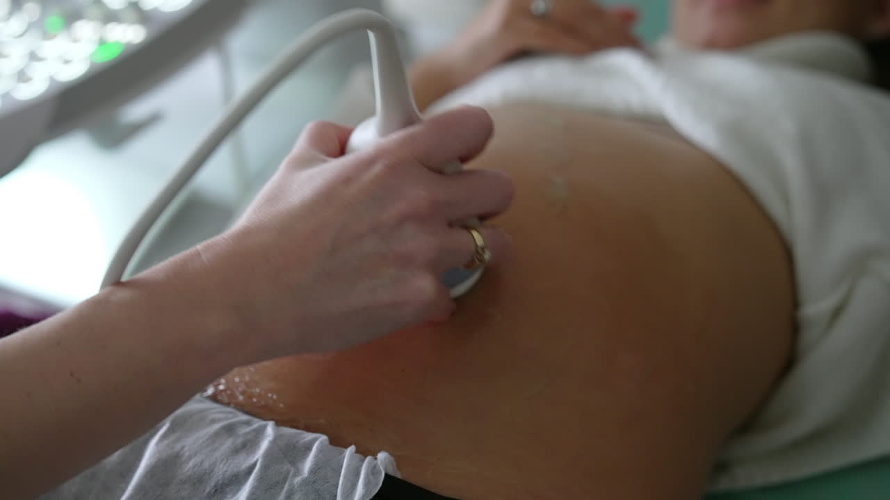 Ultrasuoni di una donna incinta