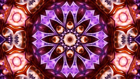 movimiento de fondo de kaleidoscopio abstractamente colorido