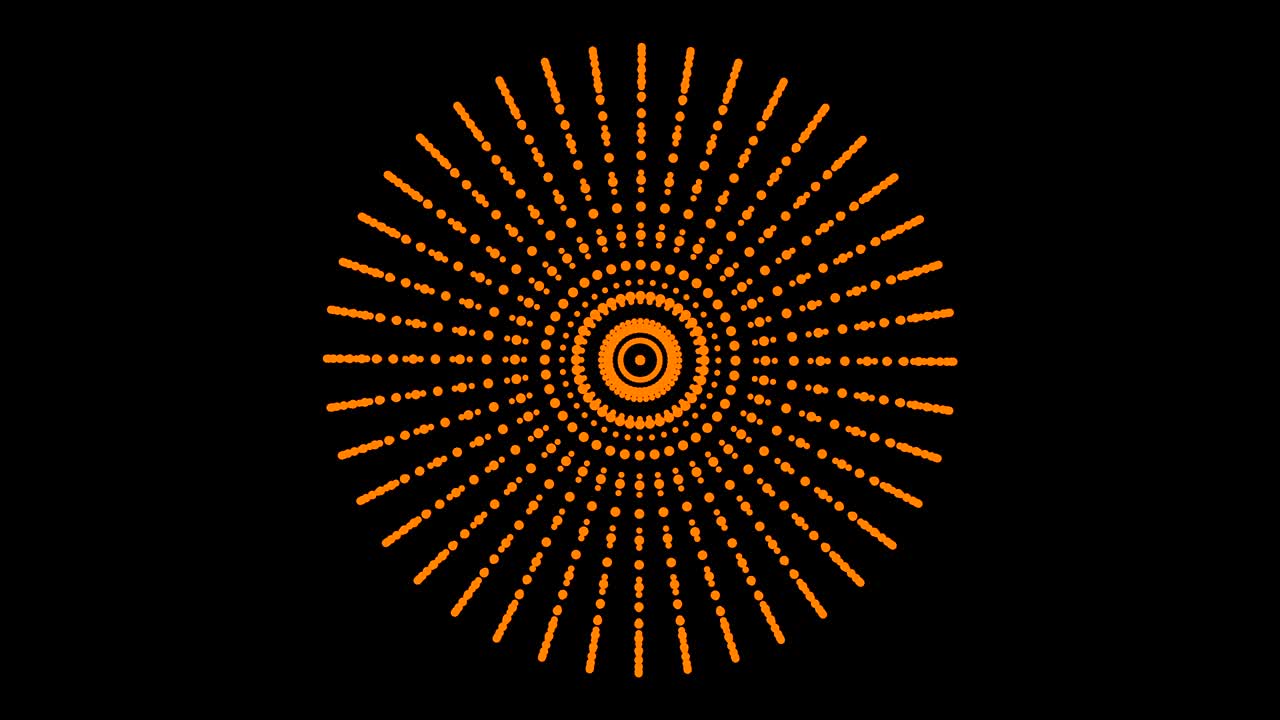 abstracto patrón circular blanco está girando, telón de fondo de discoteca, señalización de información de comunicaciones, óptica