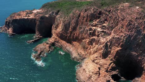imágenes aéreas de la impresionante península de sai kung en hong kong sar