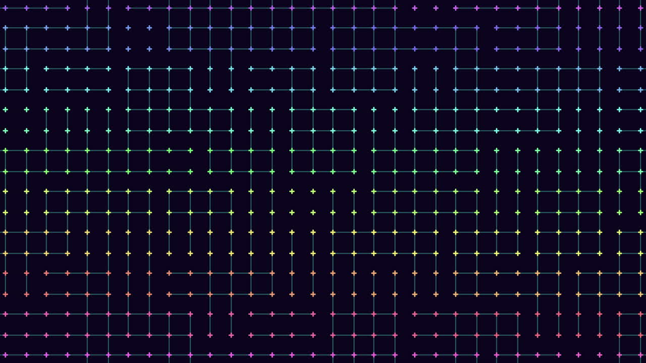 다채로운 픽셀 격자 간단하지만 복잡한 점 패턴