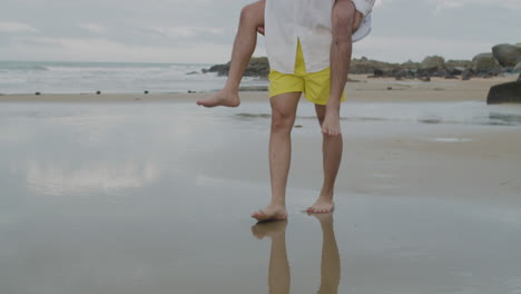 couple at the beach