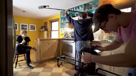 Filmmaking in a Kitchen